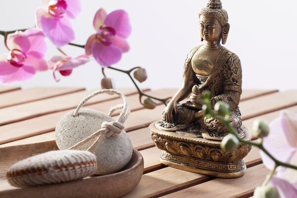 Slika savršena meditacijska mrtva priroda