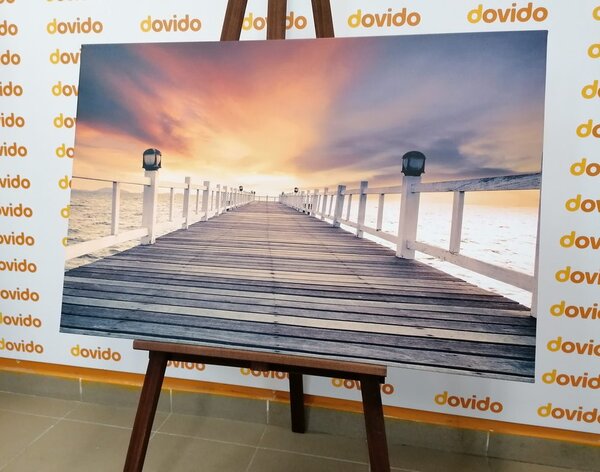 Slika drvena promenada
