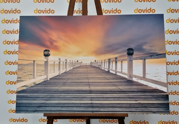 Slika drvena promenada