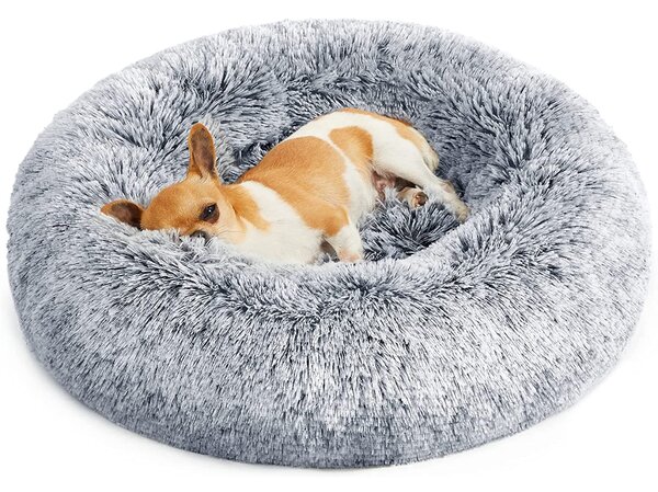 FEANDREA krevet za pse, krafna za mačke, 60 cm, siva