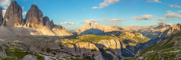 Slika prekrasan pogled s planina