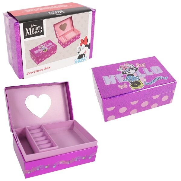 Dječja kutija za nakit sa zrcalom 18x12cm - više varijanti Boja: Minnie Mouse