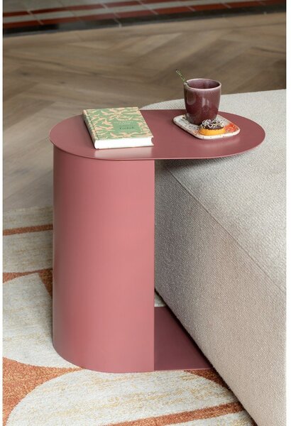 Metalni pomoćni stolići u setu 2 kom 30x45 cm Riqueza Oval – Leitmotiv
