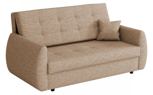 Sofa na razvlačenje Clovea Art III (smeđa) (s prostorom za odlaganje)