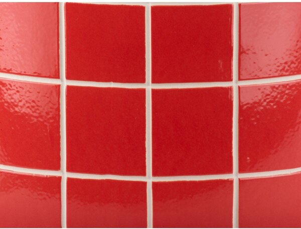 Okrugao pomoćni stol keramički ø 42 cm Retro Tiles – Leitmotiv