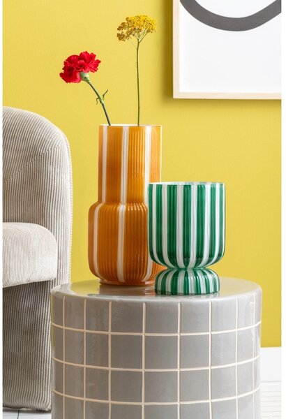 Okrugao pomoćni stol keramički ø 42 cm Retro Tiles – Leitmotiv