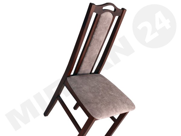 Blagovaonska stolica Dalam IX (orah + taupe)