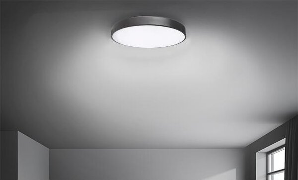 Plafonjera LED 3CCT 72W 50cm crni