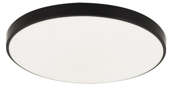 DOWBOR LED C 12W CRNA STROPNA SVJETILJKA