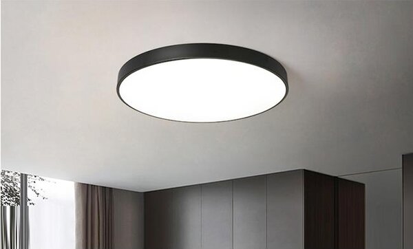Plafonjera LED 3CCT 72W 50cm crni