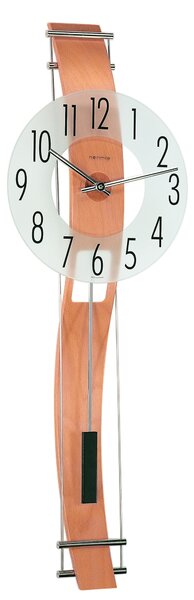 Zidni sat Curved Quartz Pendulum