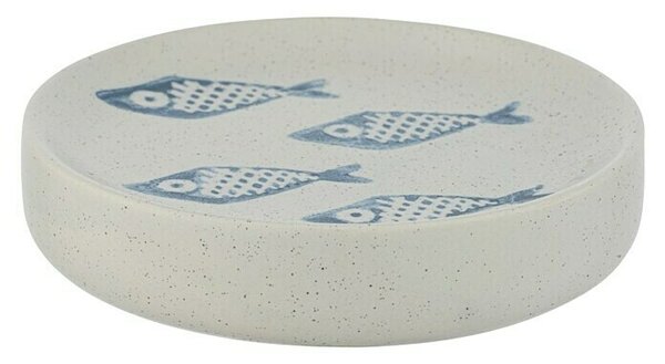 Wenko Posuda za sapun Aquamarin (Bež-bijele boje, Keramika)