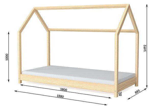 DJEČJI KREVET BETI 180X80 (VIŠE BOJA)