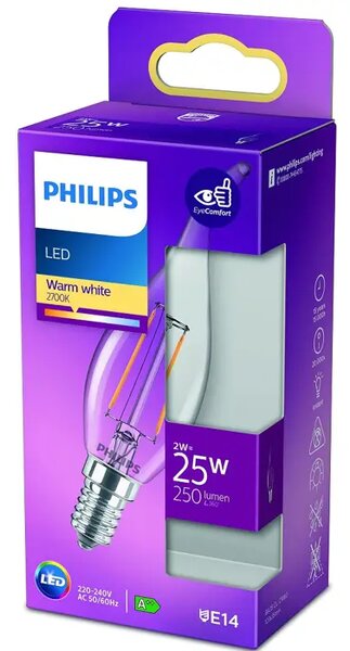 CONSUMER LED ŽARULJA classic 25W BA35 E14 WW CL ND RFSRT4 8718699763190