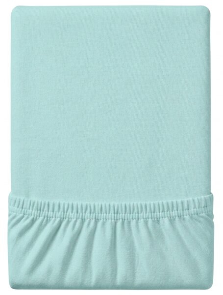 Jersey plahta EXCLUSIVE svijetlo mentolno zelena 90 x 200 cm