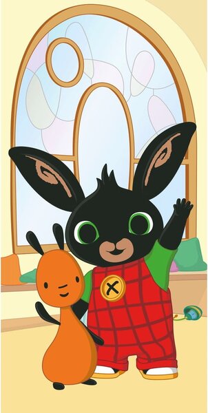Pamučan dječji ručnik 70x140 cm Bing "Hoppity" – Jerry Fabrics