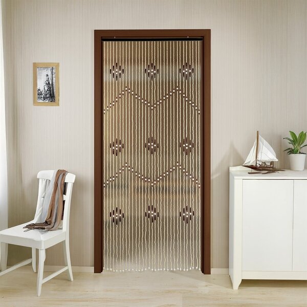 Zavjesa za vrata od bambusa u prirodnoj boji 90x200 cm – Maximex