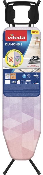 Daska za glačanje 114x34 cm Diamond S – Vileda