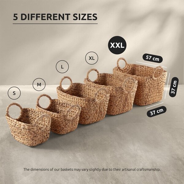 Pletena košara 47x29x26 cm Caracas L – Compactor