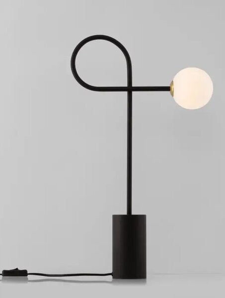 DEDALO STOLNA LAMPA G9 IP20/CRNA NL9010223
