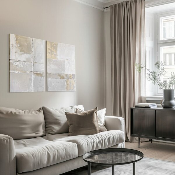 Slike s ručno oslikanim elementima u setu od 2 kom 50x70 cm Jedro – Styler