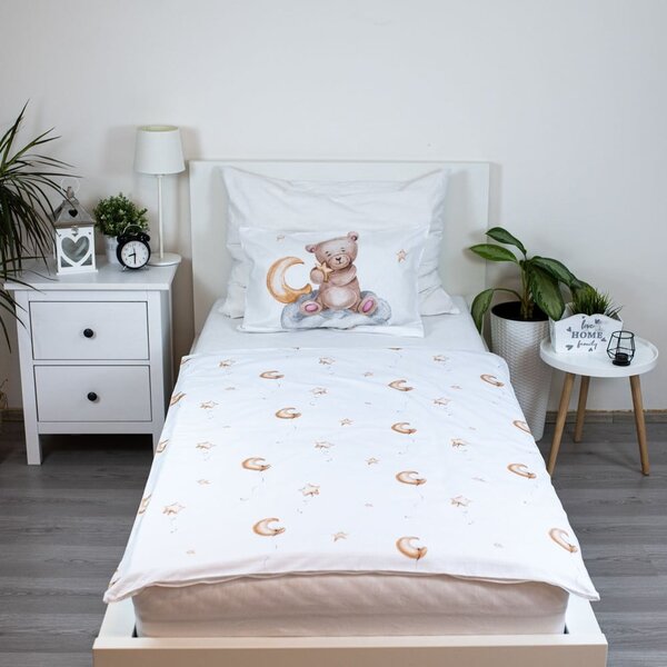 Pamučna dječja posteljina za dječji krevetić 100x135 cm Medvídek "Cute" – Jerry Fabrics