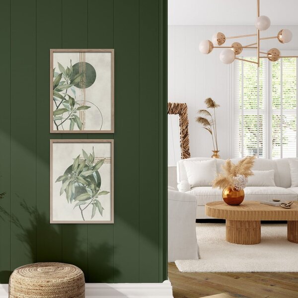 Slike u setu 2 kom 30x40 cm Green – Styler