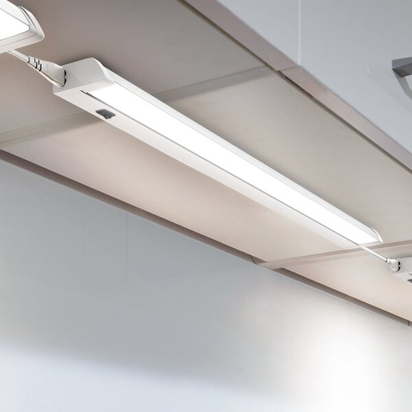 B.K. Licht LED svjetiljka za pod ormarić Hike, bijela, D 54,7 cm, 4000 K, Bijela, Kuhinja