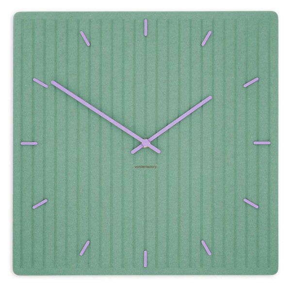 Zidni sat Luxhora Lineara Mint Green 11 boja kazaljki