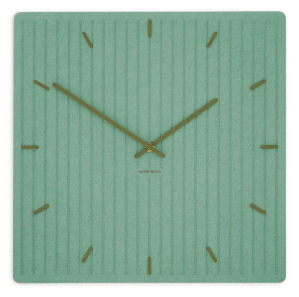 Zidni sat Luxhora Lineara Mint Green 11 boja kazaljki