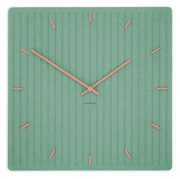 Zidni sat Luxhora Lineara Mint Green 11 boja kazaljki