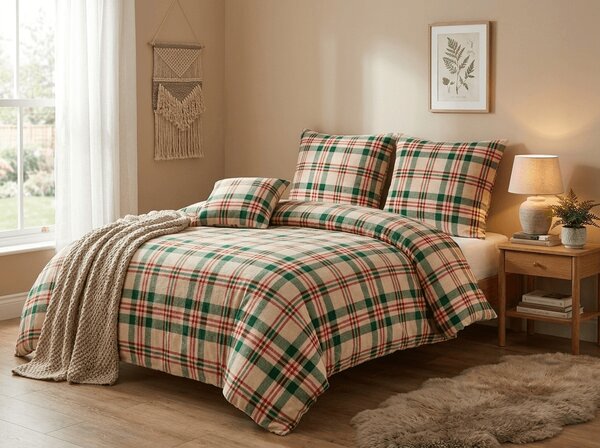 Posteljina mikropliš WINTER PLAID u boji Dimenzije posteljine: 70 x 90 cm | 140 x 200 cm