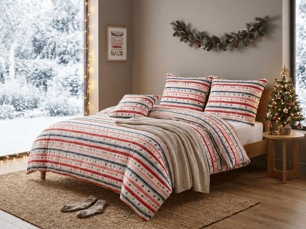 Posteljina mikropliš SNOWLINE šarena Dimenzije posteljine: 70 x 90 cm | 140 x 200 cm