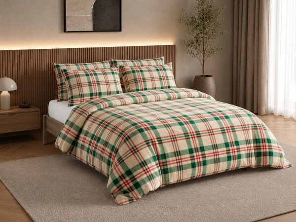 Posteljina mikropliš WINTER PLAID u boji Dimenzije posteljine: 70 x 90 cm | 140 x 200 cm