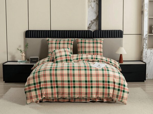 Posteljina mikropliš WINTER PLAID u boji Dimenzije posteljine: 70 x 90 cm | 140 x 200 cm