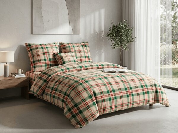 Posteljina mikropliš WINTER PLAID u boji Dimenzije posteljine: 70 x 90 cm | 140 x 200 cm