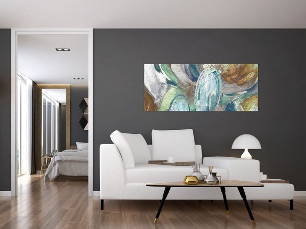 Slika - Apstraktna slika figure (120x50 cm)