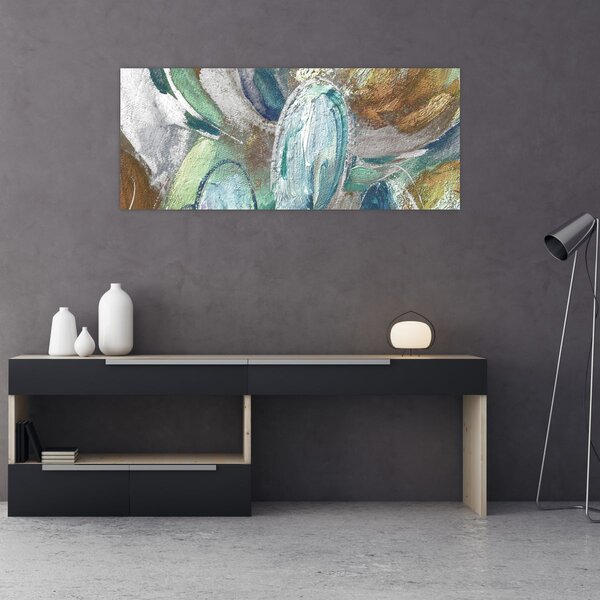 Slika - Apstraktna slika figure (120x50 cm)