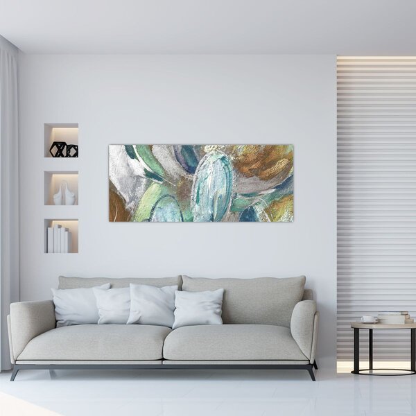 Slika - Apstraktna slika figure (120x50 cm)
