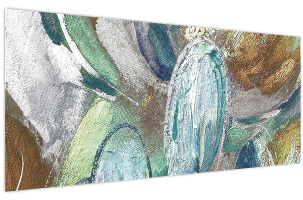 Slika - Apstraktna slika figure (120x50 cm)