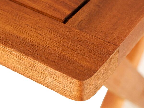 Casaria Vrtni stol od akacije 70 x 70 cm