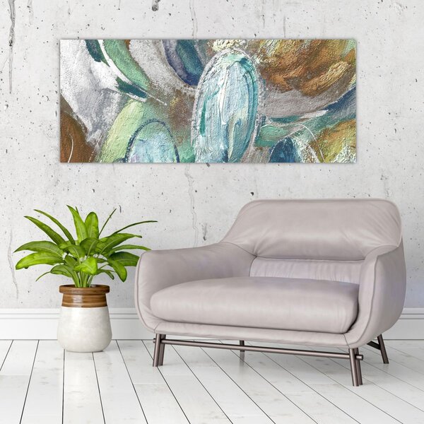 Slika - Apstraktna slika figure (120x50 cm)