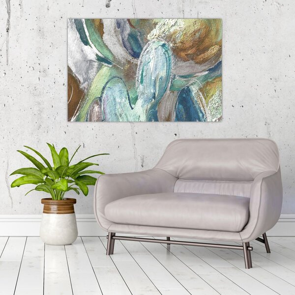 Slika - Apstraktna slika figure (90x60 cm)