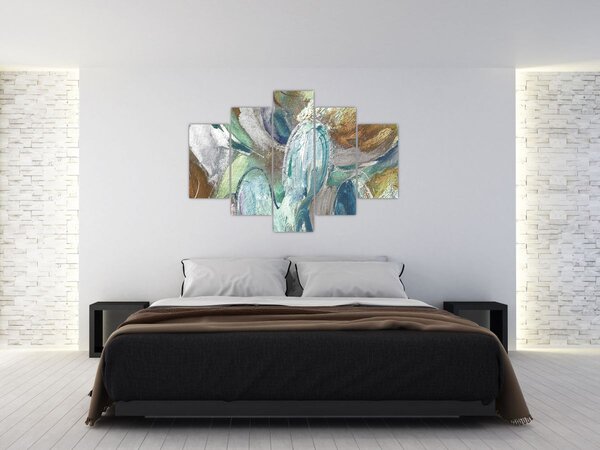 Slika - Apstraktna slika figure (150x105 cm)