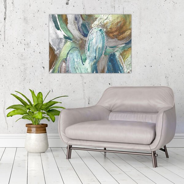 Slika - Apstraktna slika figure (70x50 cm)