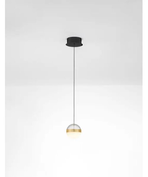 ALAZ LED VISILICA CRNA/ZLATNA 3000K IP20 NL9124117