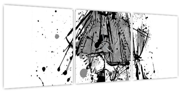 Slika - Modna revija (sa satom) (90x30 cm)