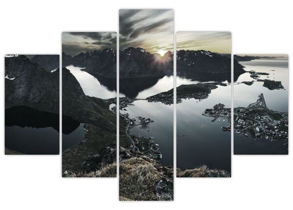 Slika - Norveške planine (150x105 cm)