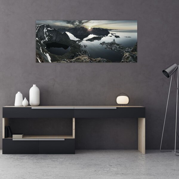 Slika - Norveške planine (120x50 cm)