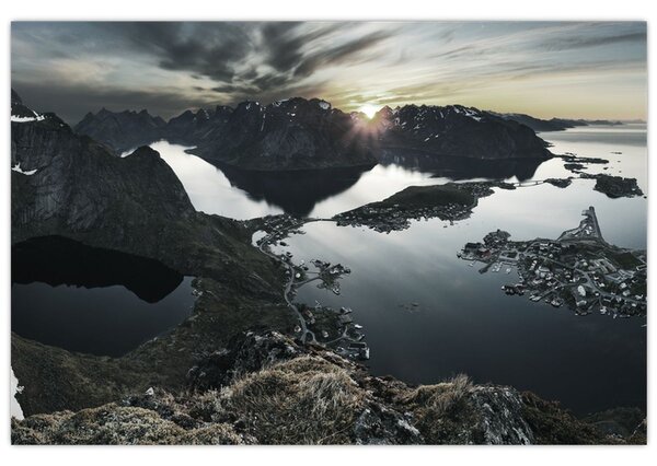 Slika - Norveške planine (90x60 cm)